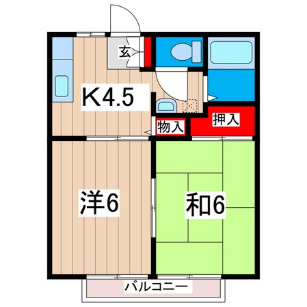 セルシオⅡの物件間取画像